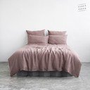 Roosa voodipesu 200x140 cm - Linen Tales