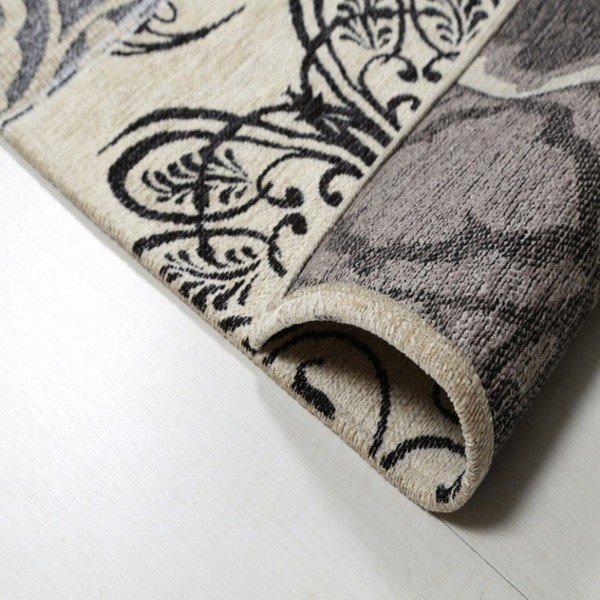 Koberec Webtappeti Modern Kilim Charcoal, 60 x 120 cm-image-1