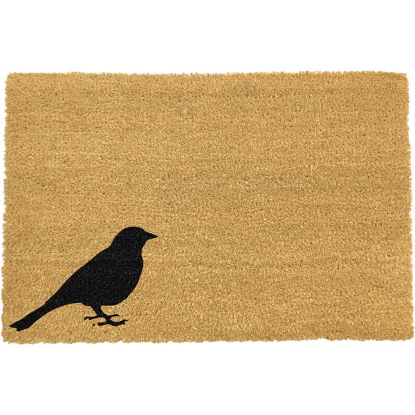 Looduslik kookosmatt , 40 x 60 cm Bird - Artsy Doormats