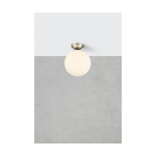 Valge/hõbedane laevalgusti klaasist varjuga Stintino - Markslöjd-image-1