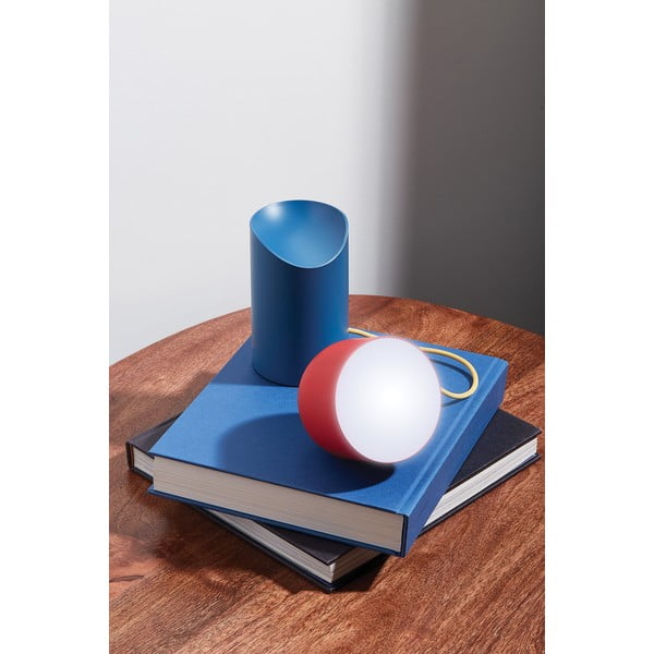 Punane-sinine LED laualamp (kõrgus 14 cm) Orbe - Lexon-image-3