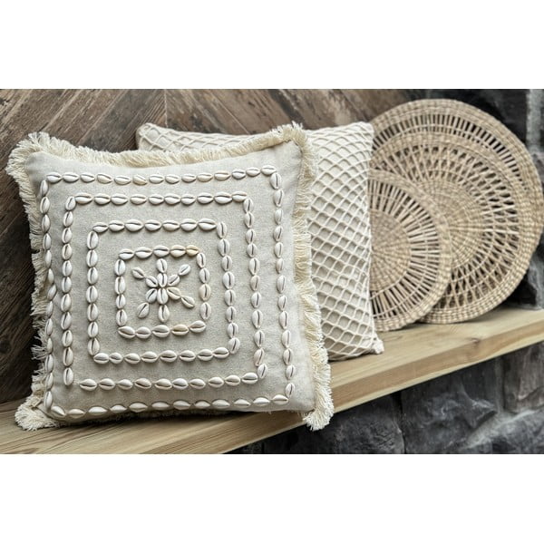 Puuvillane padjakate 43x43 cm Seashells - Mioli Decor-image-4