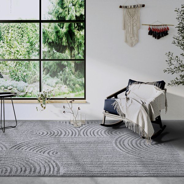 Hall vaip 200x280 cm Chappe Light Grey - Elle Decoration-image-1