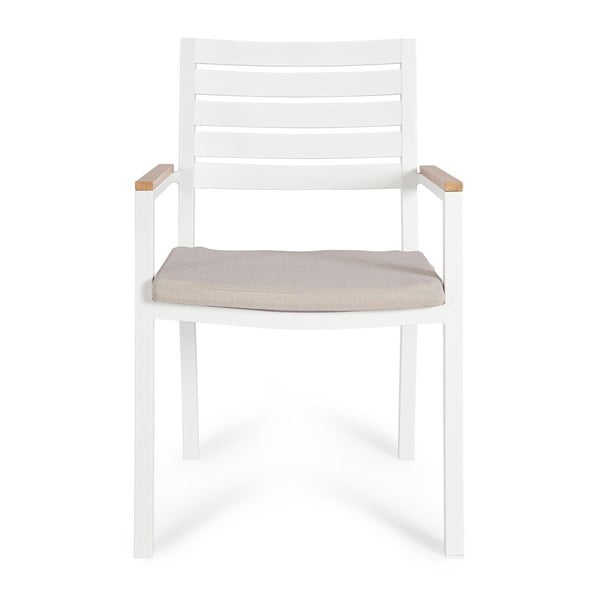 Valge metallist aiatool Henna - Bizzotto-image-1