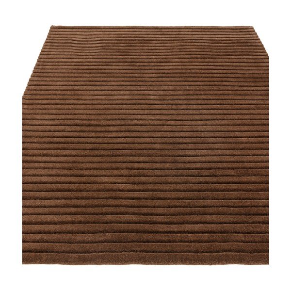 Tumepruun käsitsi kootud villane vaip 160x230 cm - Asiatic Carpets-image-1
