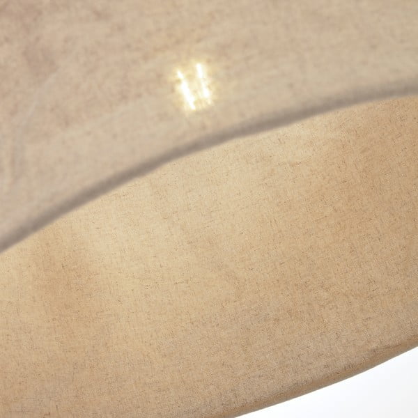 Beež tekstiilist lambivari ø 50 cm Mariela - Kave Home-image-2