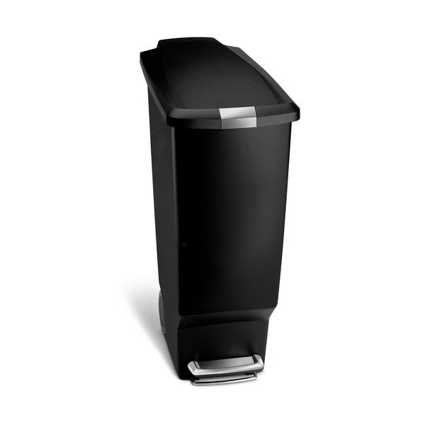Pedaaliga plastmassist prügikast 40 l - simplehuman-image-2