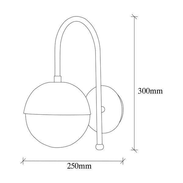 Pronksivärvi seinavalgusti Karsor - Opviq lights-image-4