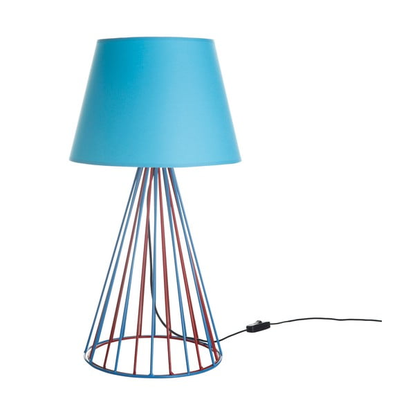 Stolní lampa Wiry Blue/Red