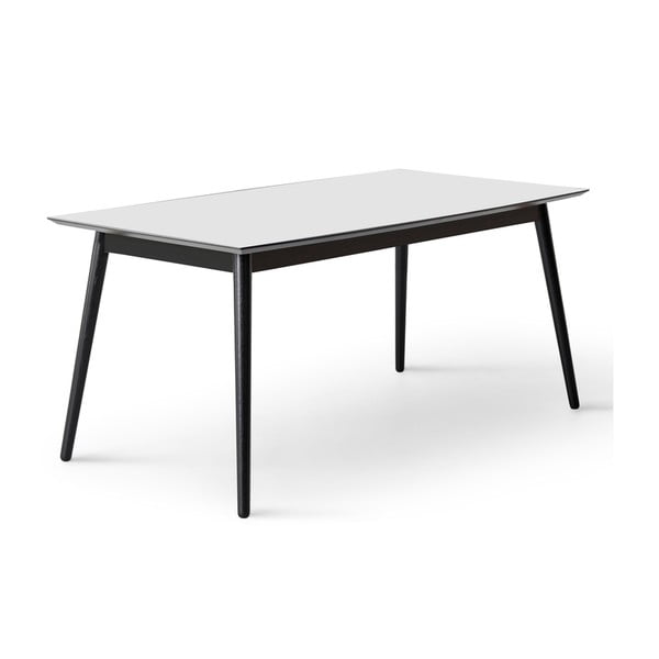 Valge kokkupandav söögilaud lisaplaadiga 90x165 cm Meza - Hammel Furniture