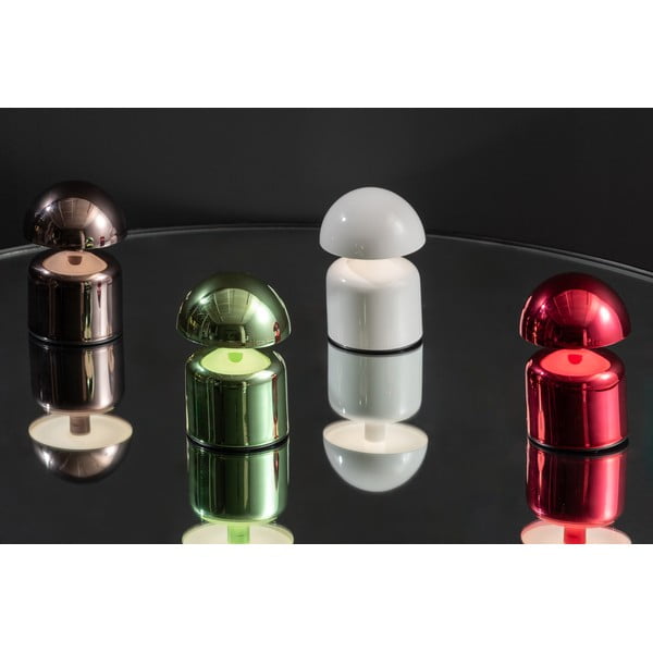 Valge dimmerdatav LED lauavalgusti metallist varjuga (kõrgus 14 cm) Impetu - Leitmotiv-image-1