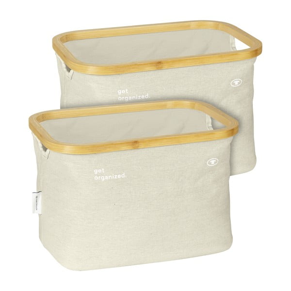 Riidest korvid, 2 tk komplektis 38x26x26 cm Tom Tailor - Wenko