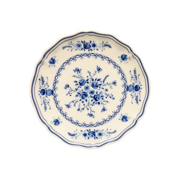 Sinine/beež keraamiline magustoidutaldrik ø 17 cm Vila - Costa Nova