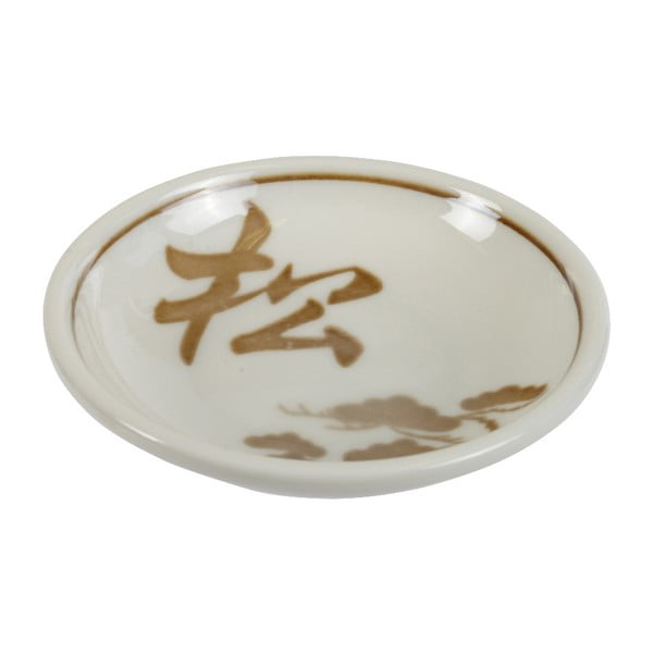 Béžový porcelánový talířek na sójovku Tokyo Design Studio Soy