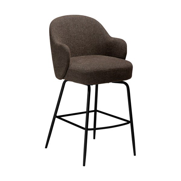 Pruun pöörlev baaritool (istme kõrgus 70 cm) Bae - DAN-FORM Denmark