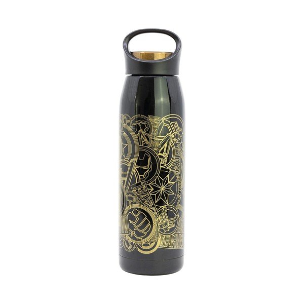 Must roostevabast terasest laste termos 665 ml Marvel - STOR-image-1