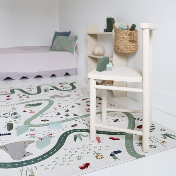 Kreem laste mänguvaip 123x180 cm Garden Life - Nattiot-image-2