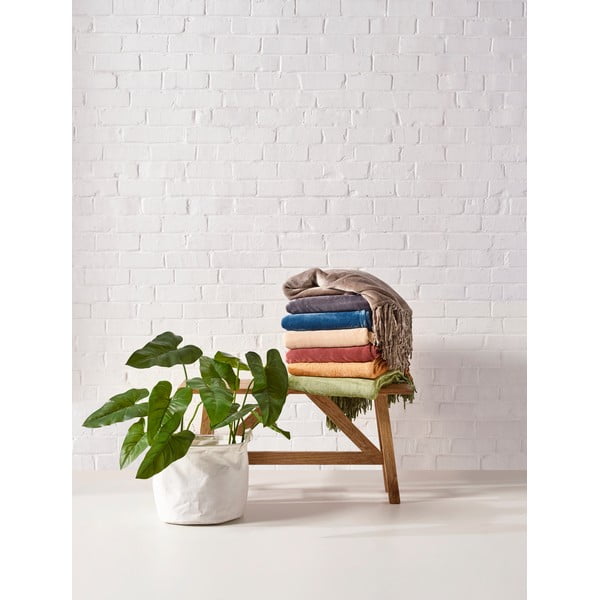 Roosa mikroplüüsist tekk , 130 x 170 cm - Tiseco Home Studio-image-1