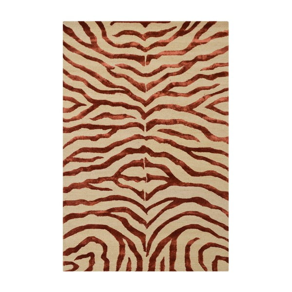 Koberec zebra Rust, 153x244 cm