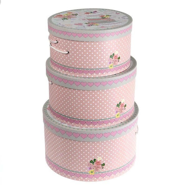 Sada 3 boxů Cake Design