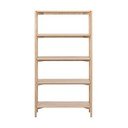 Tammespoonist raamaturiiul 86x160x30 cm Braidwood - Actona