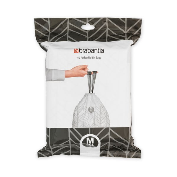 Prügikotid, 40 tk komplektis, 60l  PerfectFit M - Brabantia