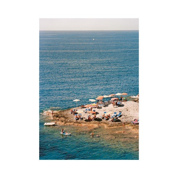 Plakat 30x40 cm Ponza Tangerine – Anna Pihan - The Plakat Club