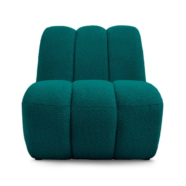 Bouclé kangast türkiissinine tugitool Janissaire - Bobochic Paris-image-3