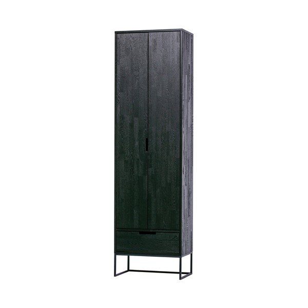 Must tuhkpuust garderoobikapp 60x210 cm Silas - WOOOD-image-3