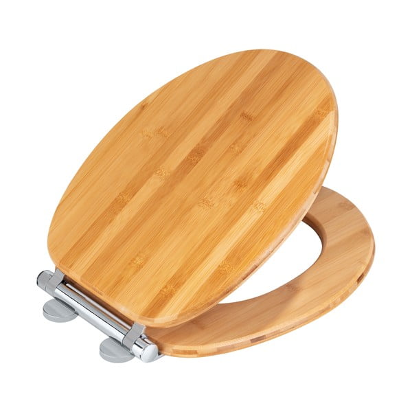 Puidust WC-iste, kergesti sulguv Bambus, 35 x 41 cm - Wenko-image-2