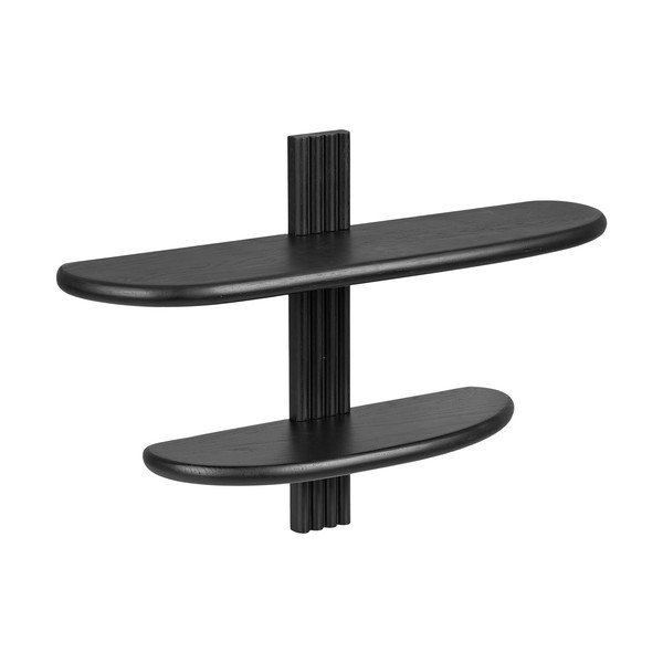 Mustast tammest riiul 65 cm Aliano - House Nordic