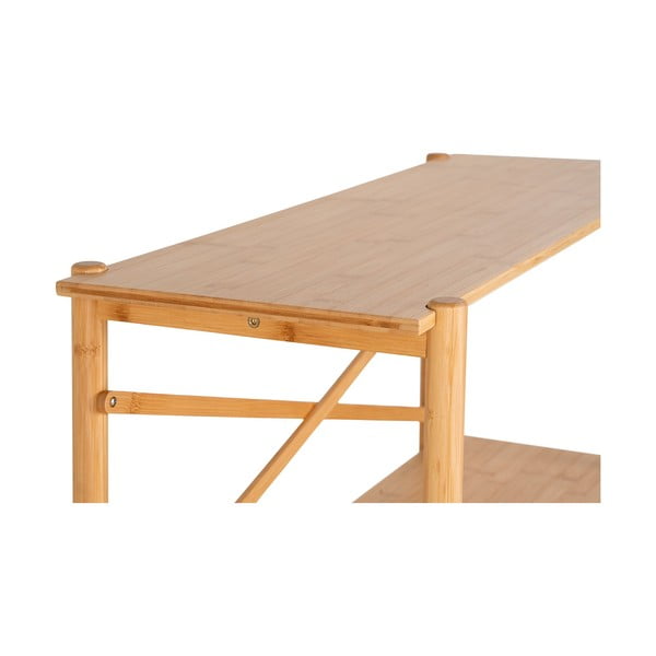 Bambusest konsoollaud 32x83 cm Manaus - House Nordic-image-4