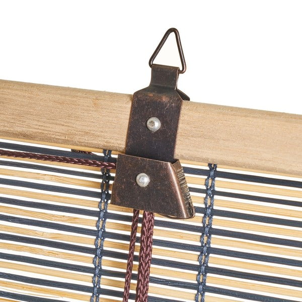 Sinine/pruun bambus ruloo 90x180 cm Natural Life – Casa Selección-image-3