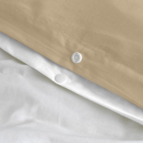 Must-valge/pruun puuvillane tekikott 140x200 cm Blush sand – Blanc-image-4