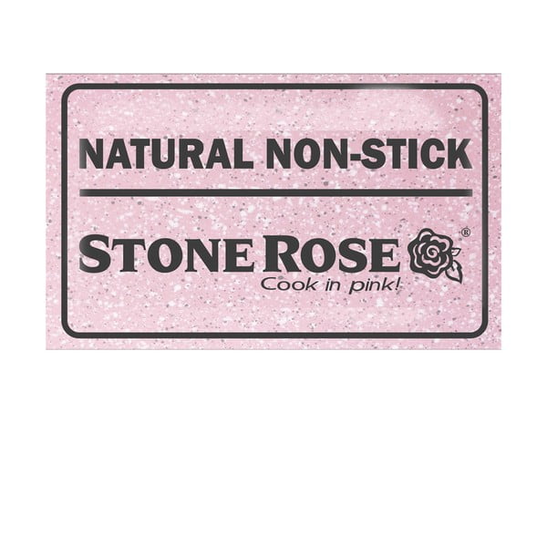 Roosa kaanega pott Casseruola, ø 24 cm Stonerose - Bisetti-image-2