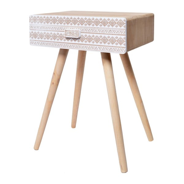 Dřevěný noční stolek Ewax Mesa