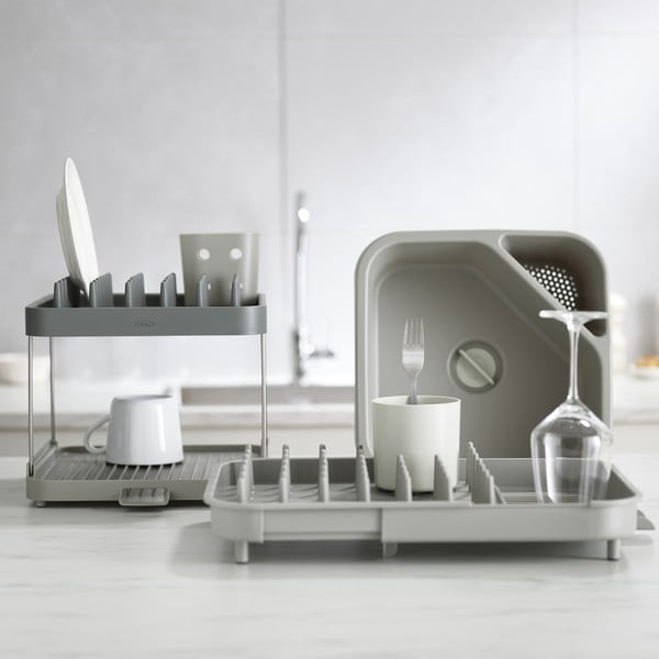 Hall reguleeritav plastikust tilkumisalus 34x37 cm Duo - Joseph Joseph-image-1