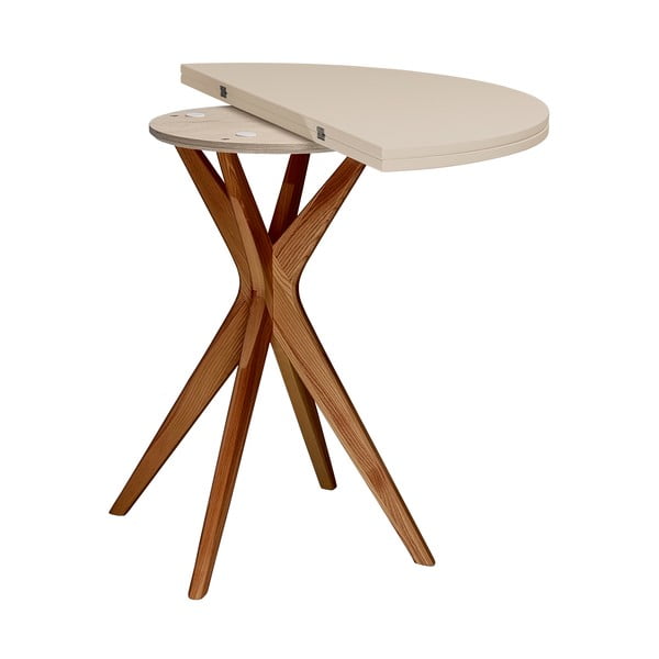 Ümmargune kokkupandav söögilaud 45x90 cm Jubi - Ragaba-image-3