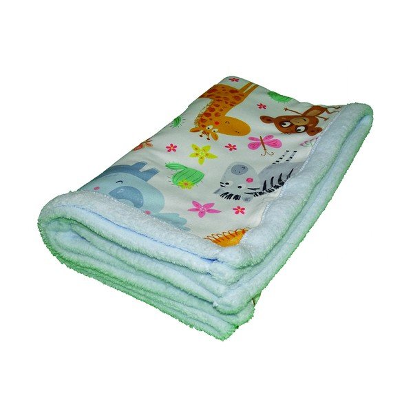 Helesinine beebitekk 80x100 cm - OYO kids-image-2