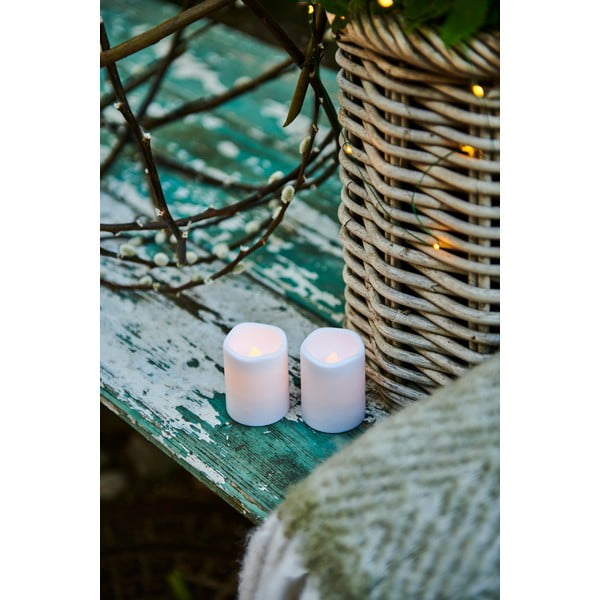 Valged välitingimustes olevad valguskoristused 2 komplektis Storm Mini - Sirius-image-3