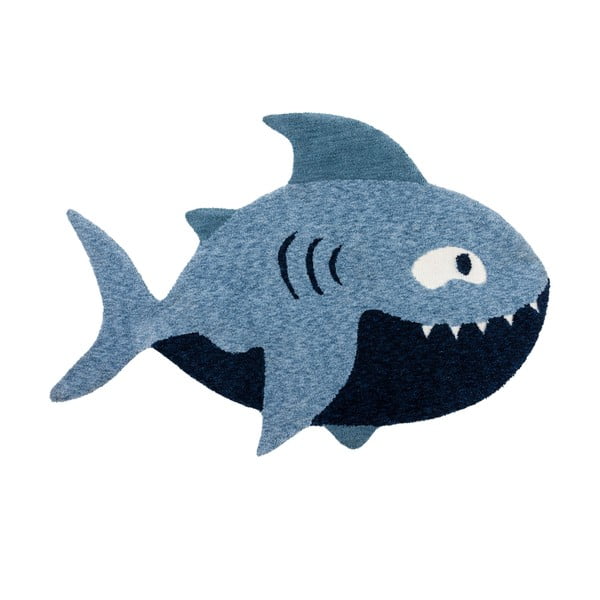 Sinine lastevaip 90x150 cm Shark - Flair Rugs