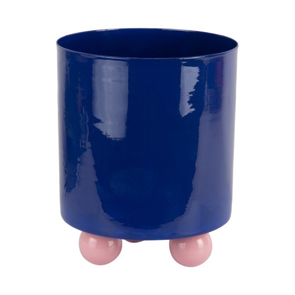 Metallist käsitööna valminud lillepotile mõeldud kaas ø 20 cm Double Funky - PT LIVING