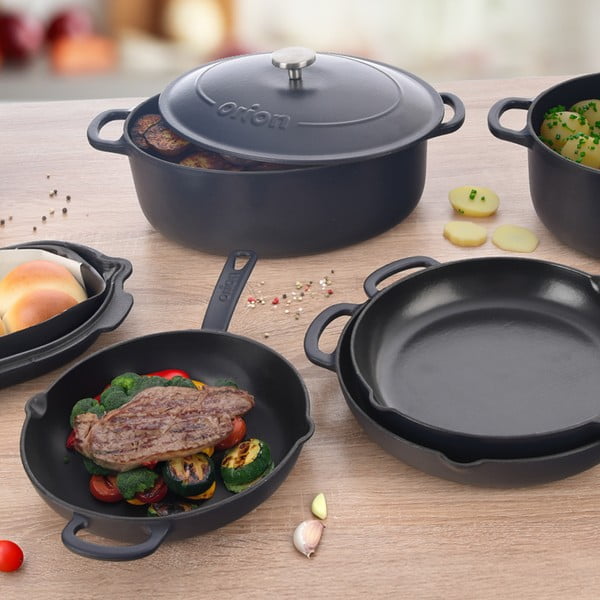 Malmist pann ø 24 cm LITINA SMALT - Orion-image-3