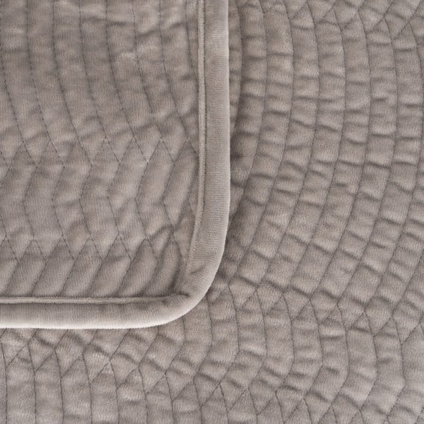 Hall sametist tepitud voodikate 230x260 cm - Ixia-image-1