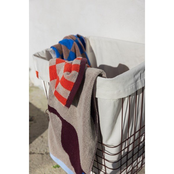 Burgundiapunane metallist pesukorv 64 l Store-It - Mette Ditmer Denmark-image-3