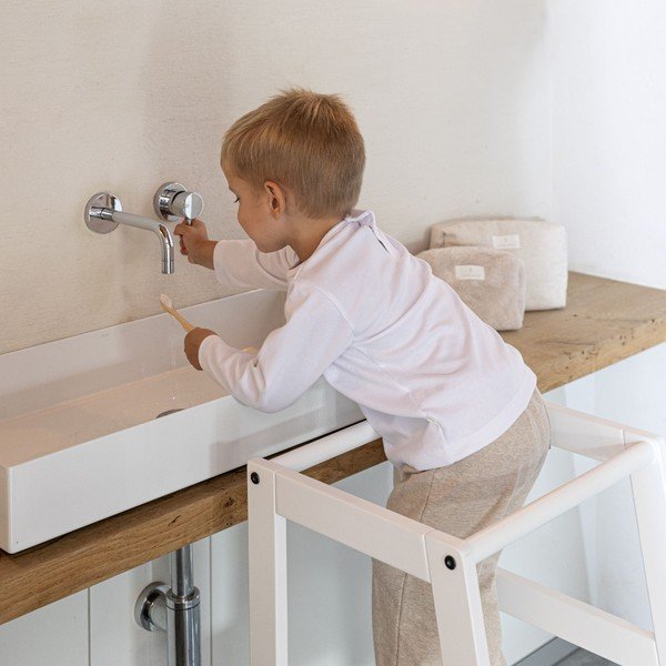 Valge pöögipuidust õppepink Forrest - Vipack-image-3