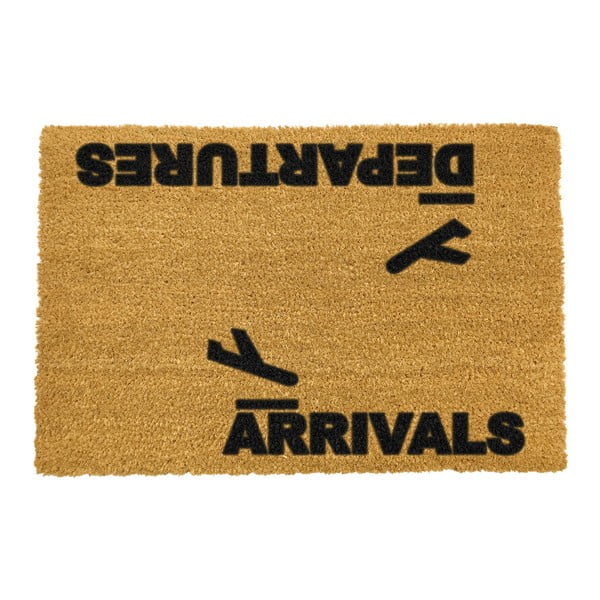 Looduslik kookosmatt , 40 x 60 cm Arrivals and Departures - Artsy Doormats