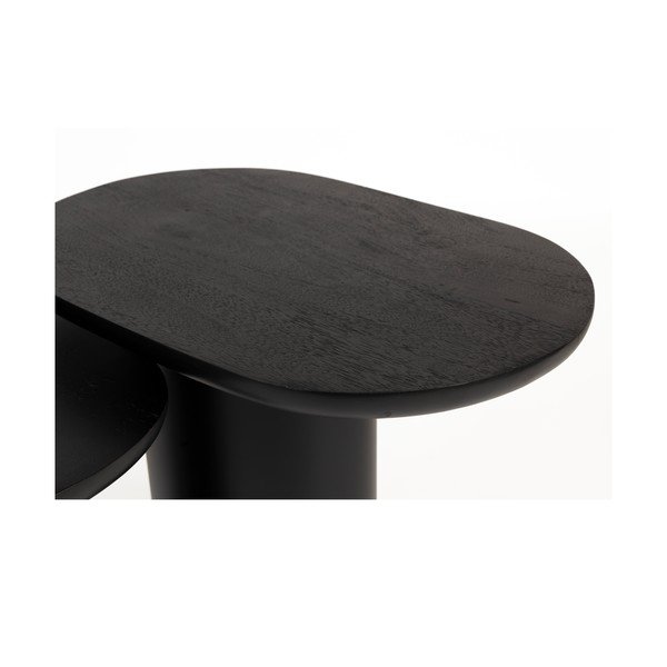 Abilauad 2 tk komplektis mangopuidust pealispinnaga 37x56 cm Bela - White Label-image-4