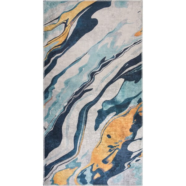 Kollane-sinine pestav vaip 60x100 cm Colors of Joy - Vitaus