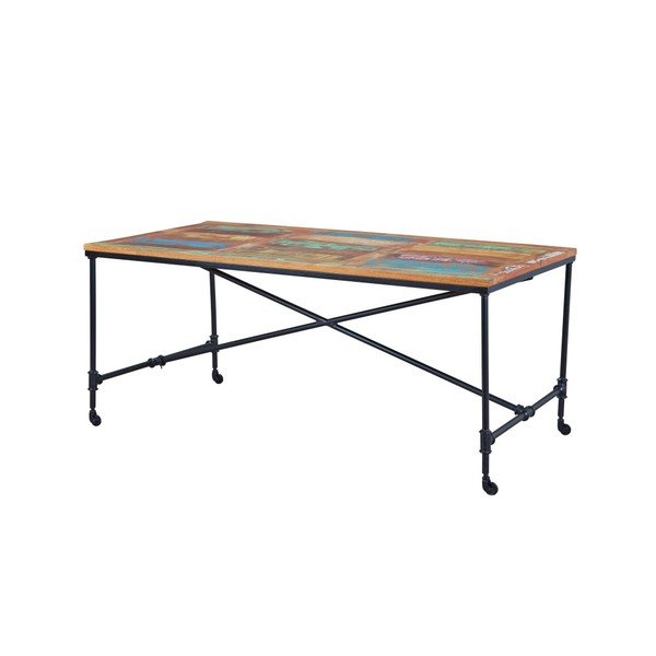 Jídelní stůl z recyklovaného mangového dřeva Interlink Coffee